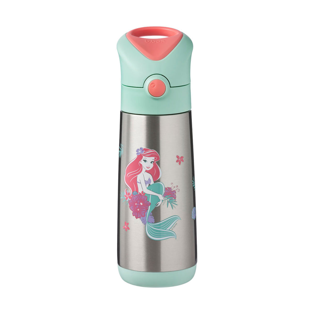 bbox the little mermaid 500ml insulated drink bottle 