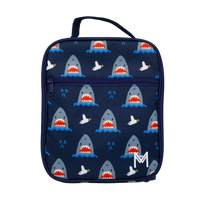 Load image into Gallery viewer, MontiiCo Large Insulated Lunch Bag- Shark
