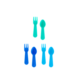 The Lunch Punch Fork and Spoon Set - Burst