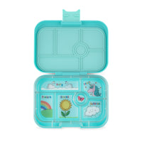 Load image into Gallery viewer, yumbox original miami aqua unicorn tray
