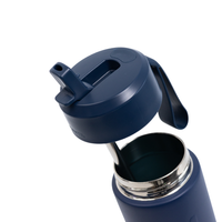 Load image into Gallery viewer, MontiiCo Fusion Complete 700mL Sipper Bottle - Navy
