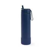 Load image into Gallery viewer, MontiiCo Fusion Complete 700mL Sipper Bottle - Navy
