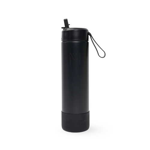 MontiiCo Fusion Complete 700mL Sipper Bottle - midnght black