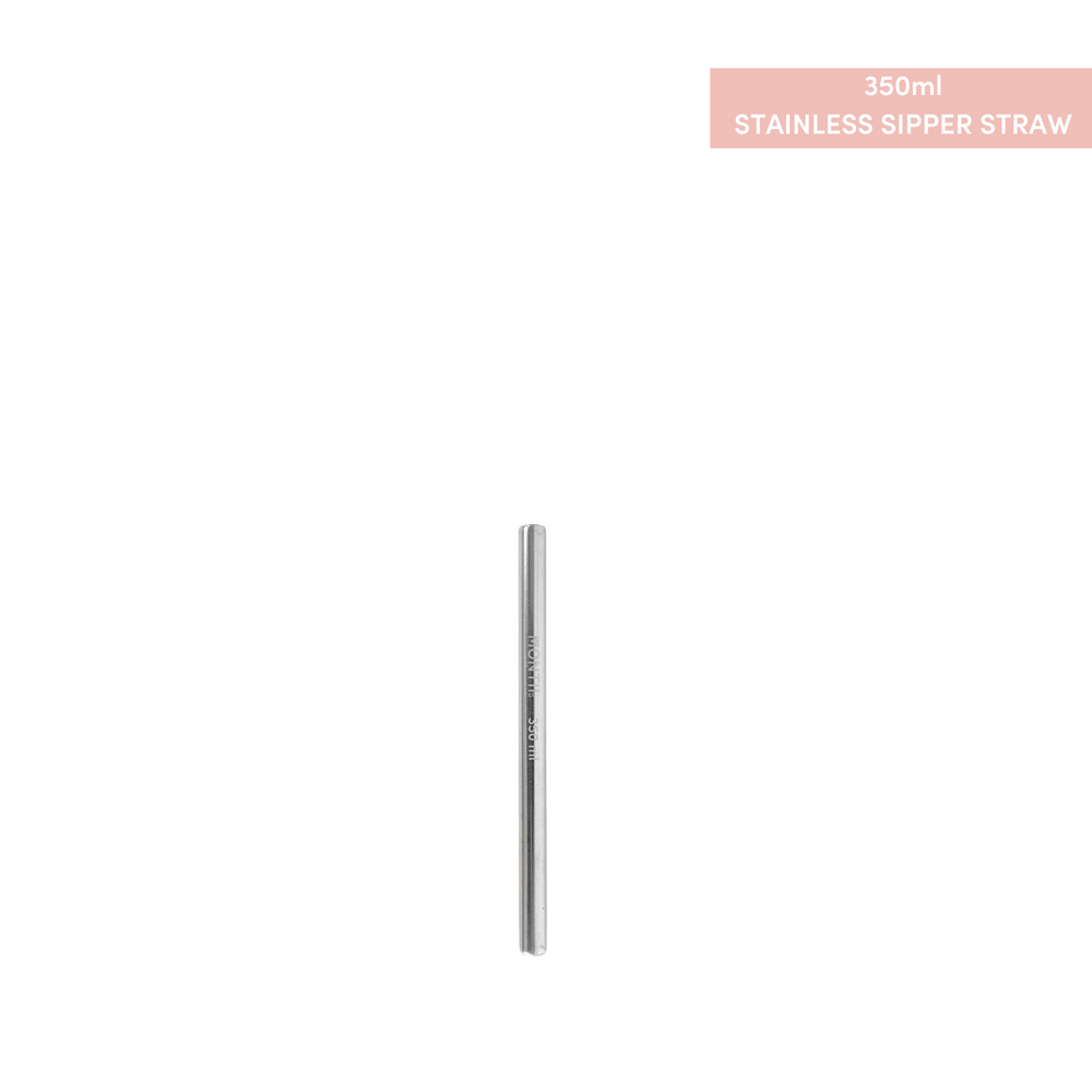 MontiiCo FUSION - Stainless Steel Sipper Straw - Choose your size