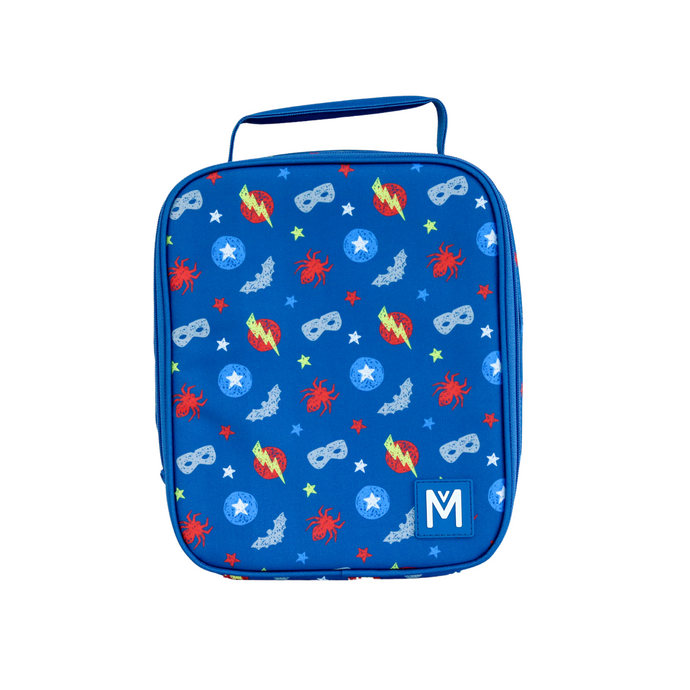 MontiiCo Large Insulated Lunch Bag- Superhero