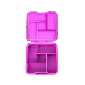 montiico bento five magenta glitter