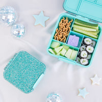 Load image into Gallery viewer, montiico bento 5 turquoise glitter

