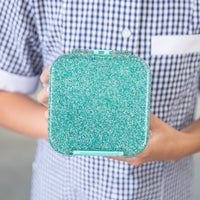 Load image into Gallery viewer, montiico bento 5 turquoise glitter
