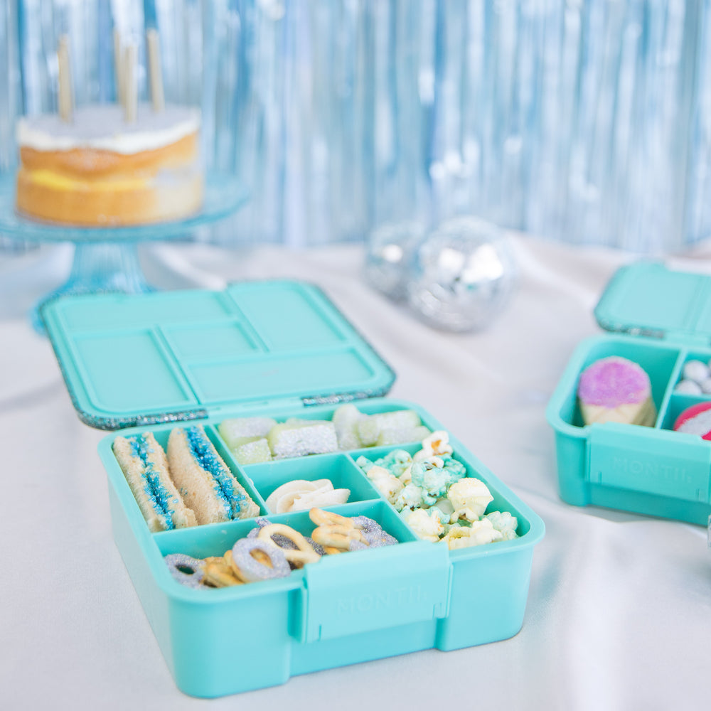 montiico bento 5 turquoise glitter