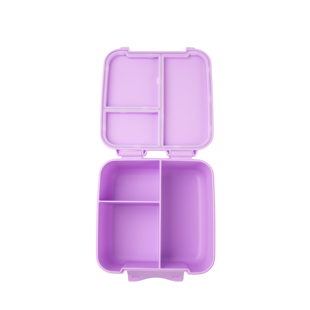 montiico bite lunch box lilac