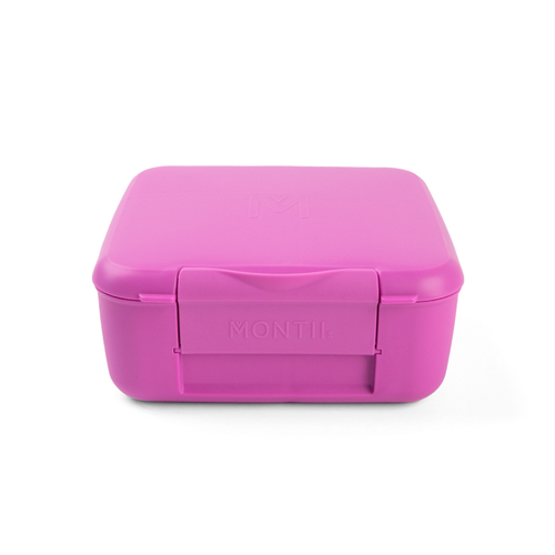 montiico bite lunch box fuchsia