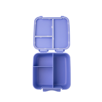 Load image into Gallery viewer, montiico bite lunchbox splash blue
