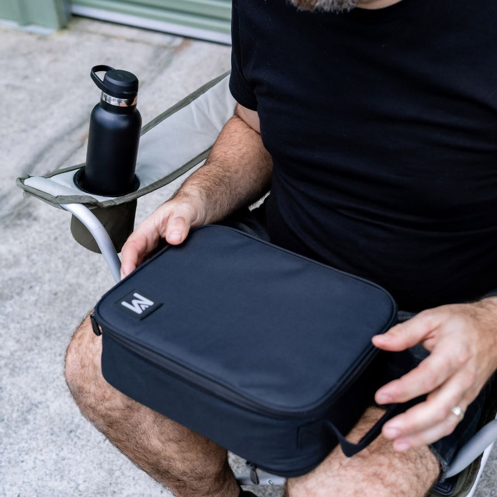 montiico large lunchbag coal