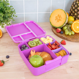 montiico feast lunchbox fuchsia