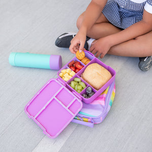 montiico feast lunchbox fuchsia