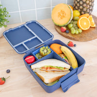 Load image into Gallery viewer, montiico feast lunchbox navy
