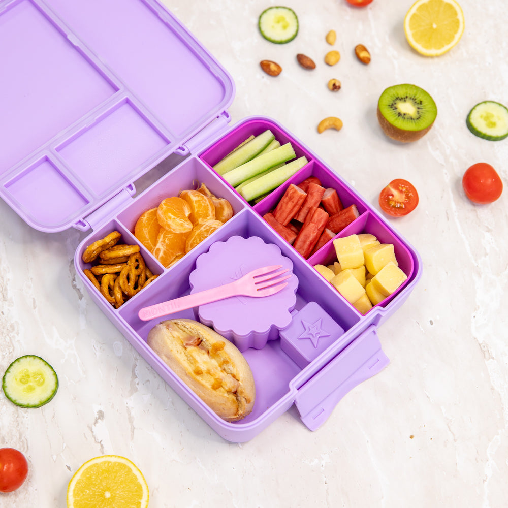 montiio feast lunch box lilac