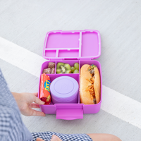 Load image into Gallery viewer, montiico feast lunchbox fuchsia
