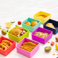 Load image into Gallery viewer, Montiico Feast Square Tray - Fuchsia
