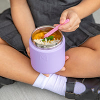 Load image into Gallery viewer, montiico insulated food jar lilac
