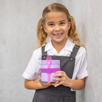 Load image into Gallery viewer, montiico insulated food jar lilac
