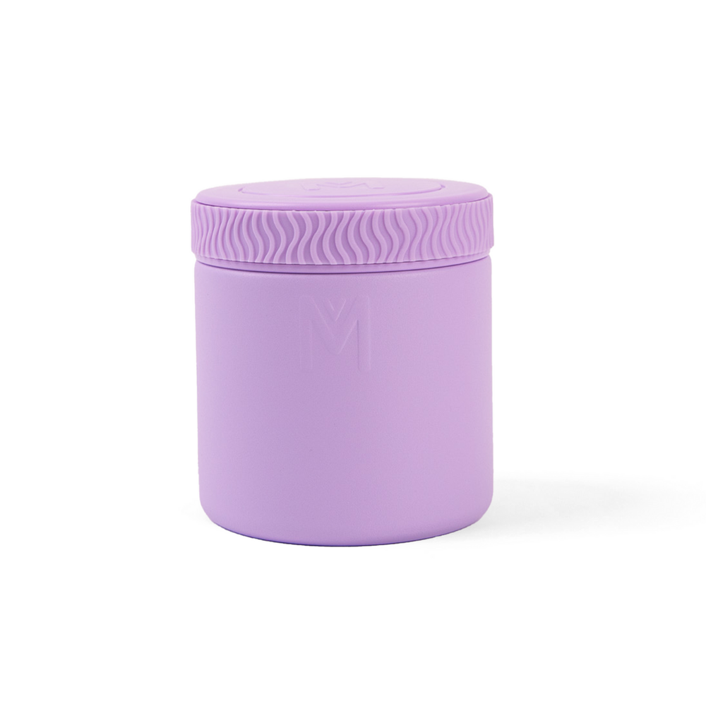 montiico insulated food jar lilac