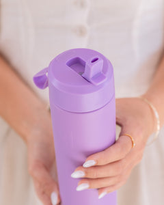 montiico fusion drink bottle sipper lid dusk