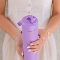 Load image into Gallery viewer, montiico fusion drink bottle sipper lid dusk
