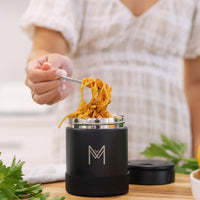 Load image into Gallery viewer, Montiico insulated food jar - Midnight

