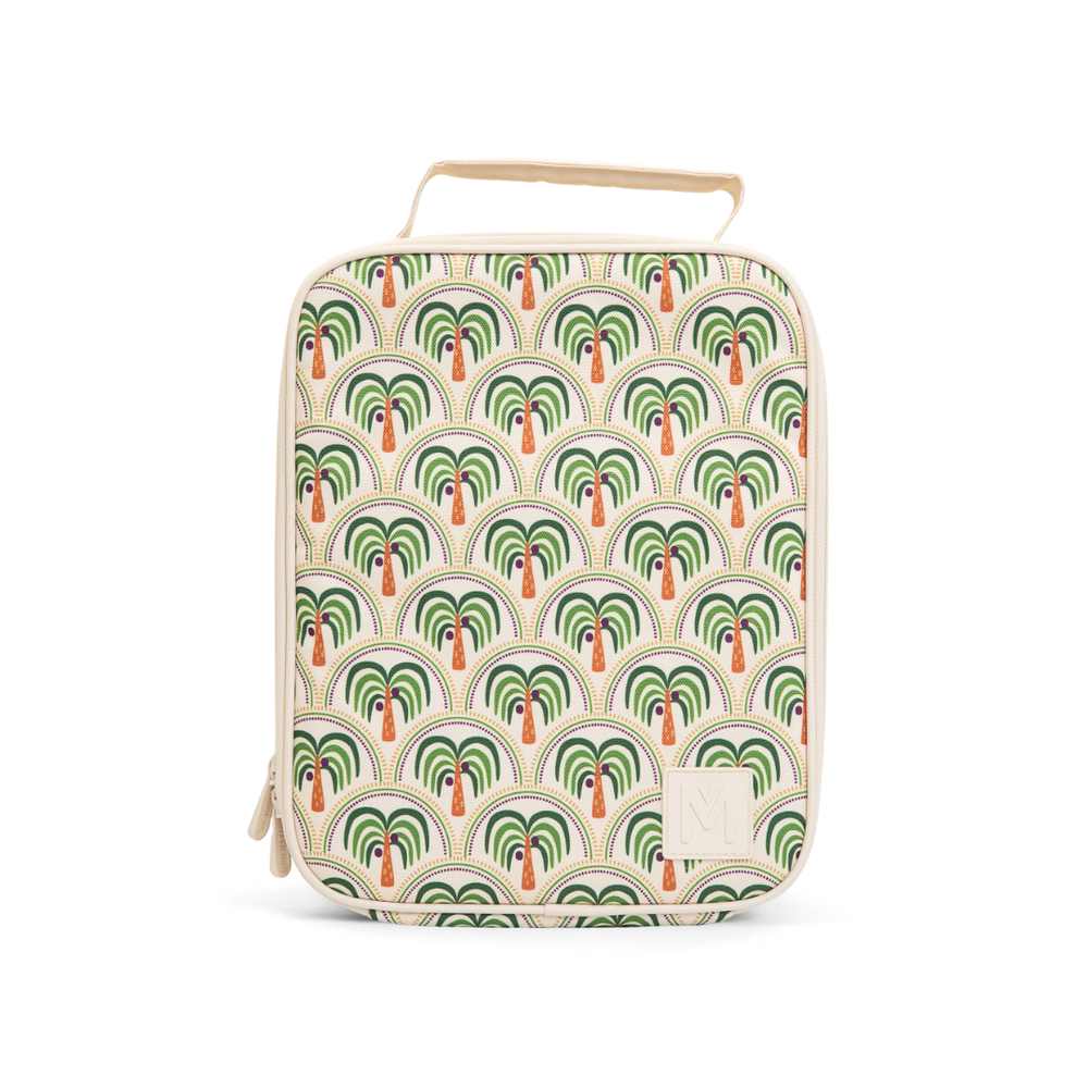 MontiiCo Large Insulated Lunch bag - Coconut Palms