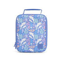 Load image into Gallery viewer, montiico large lunchbag dolphin dreams
