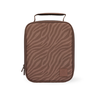 Load image into Gallery viewer, MontiiCo Large Insulated Lunch bag - Zebra
