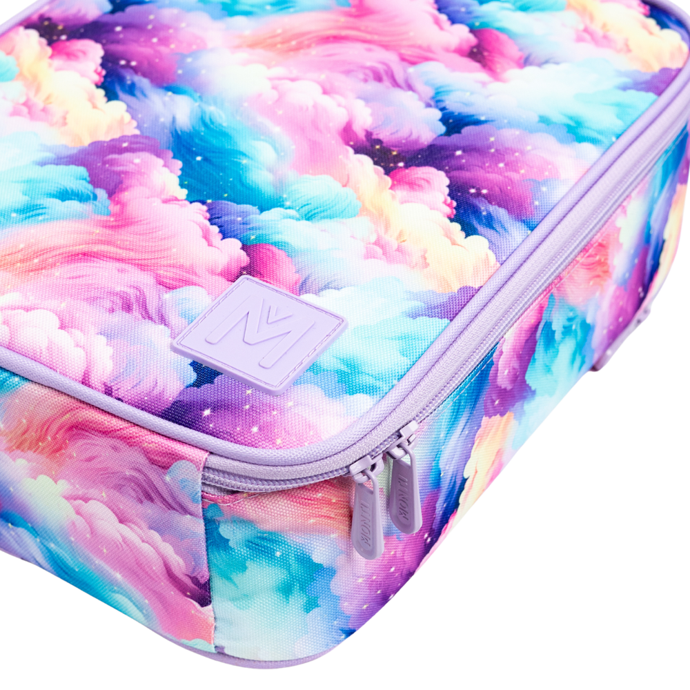 MontiiCo Large Insulated Lunch bag - Candy Clouds