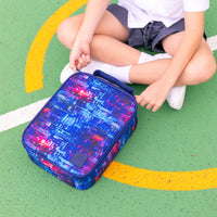 Load image into Gallery viewer, MontiiCo Large Insulated Lunch bag - Cosmos
