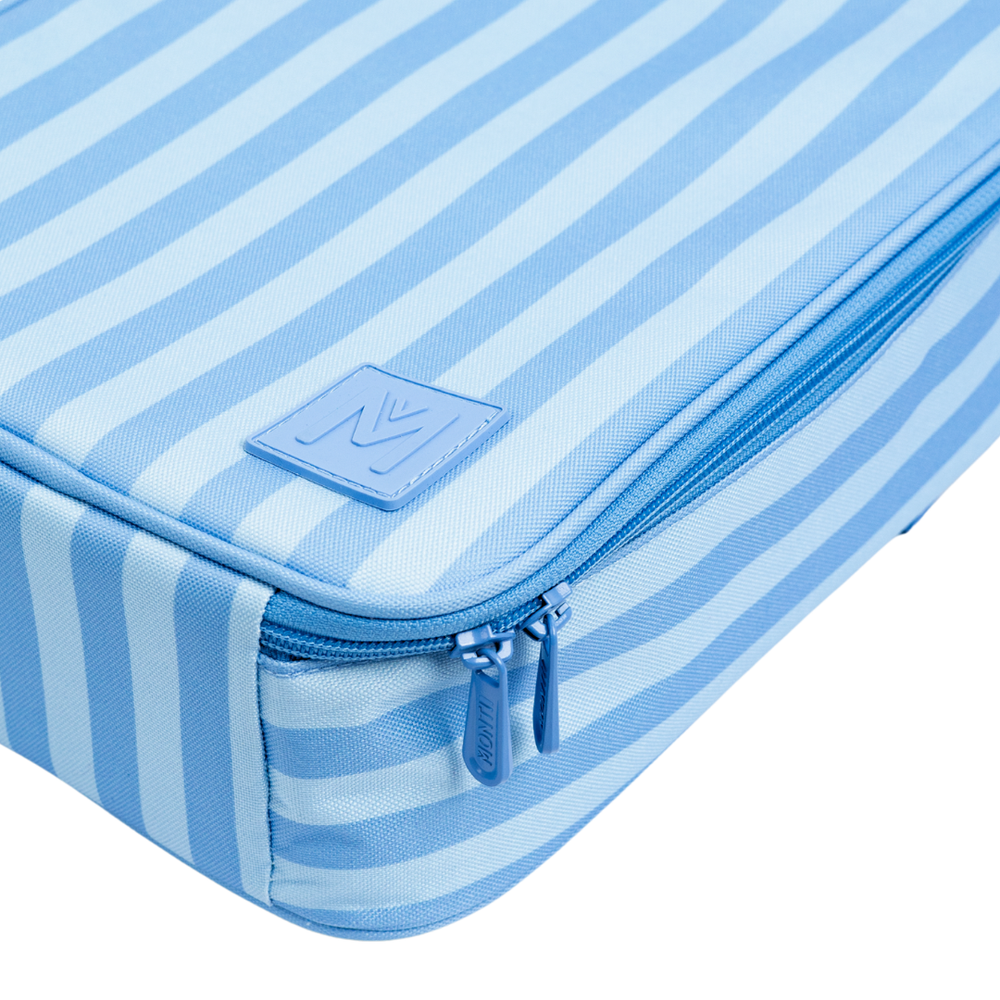 MontiiCo Large Insulated Lunch bag - Splash Stripe
