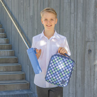 Load image into Gallery viewer, MontiiCo Large Insulated Lunch bag - Checkmate
