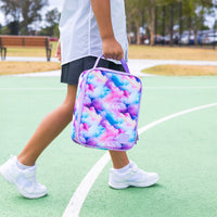 Load image into Gallery viewer, MontiiCo Large Insulated Lunch bag - Candy Clouds
