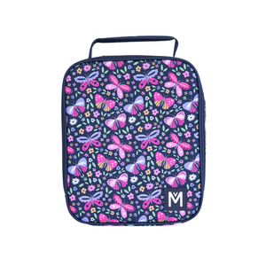 montiico insulated lunchbag butterflies