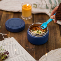 Load image into Gallery viewer, montiico mini food jar navy
