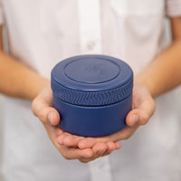 Load image into Gallery viewer, montiico mini food jar navy
