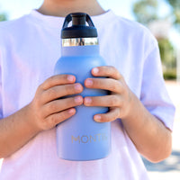 Load image into Gallery viewer, MontiiCo Mini Drink Bottle - Sky
