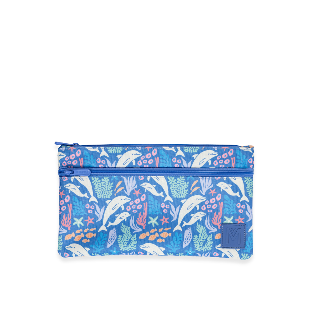 MontiiCo Pencil Case - Dolphin Dreams