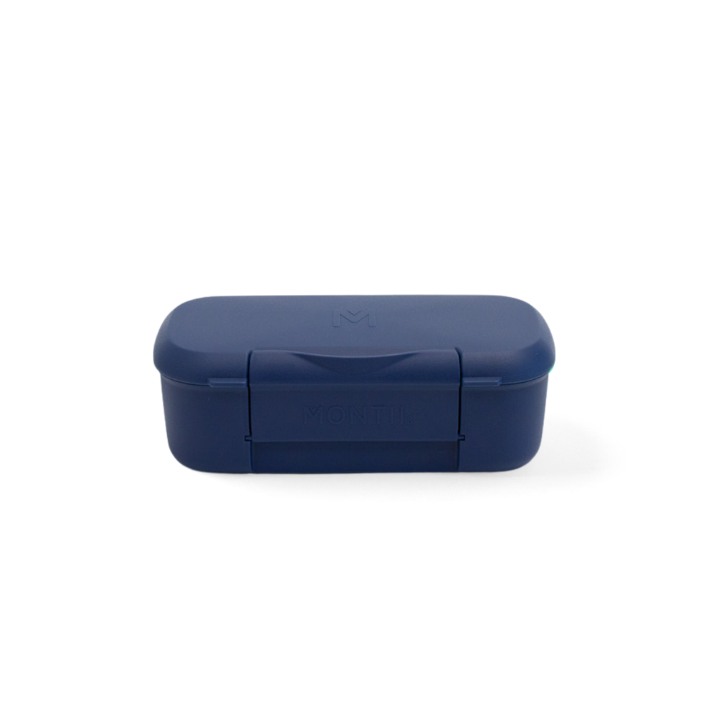 MontiiCo Snack Lunch Box - Navy