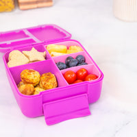 Load image into Gallery viewer, montiico bite lunch box fuchsia
