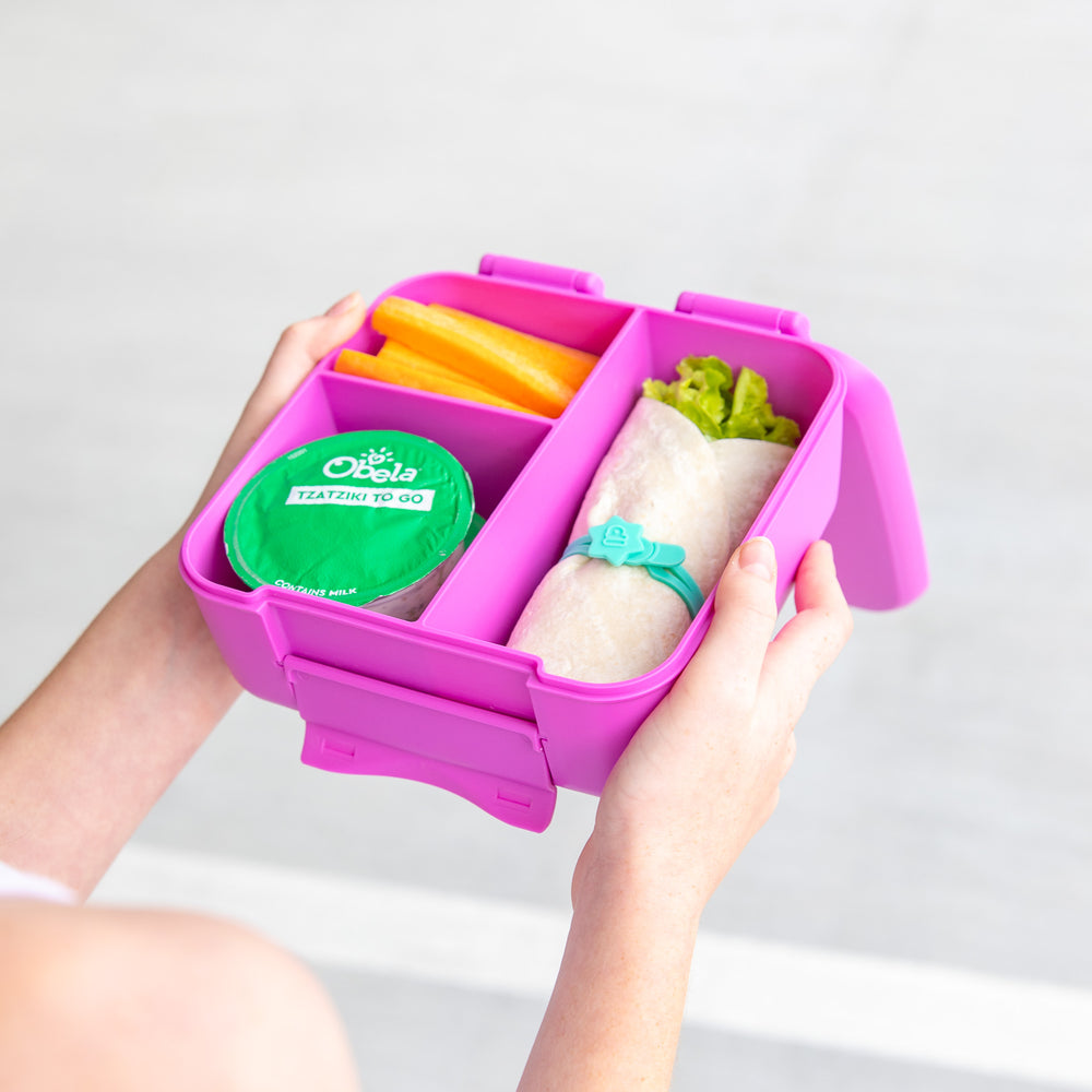 montiico bite lunch box fuchsia