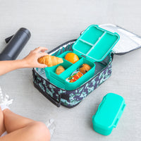 Load image into Gallery viewer, montiico bite lunchbox mojito green
