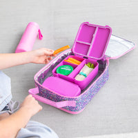 Load image into Gallery viewer, montiico bite lunch box fuchsia
