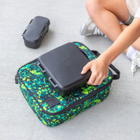 Load image into Gallery viewer, MontiiCo Bite Lunch Box - Midnight
