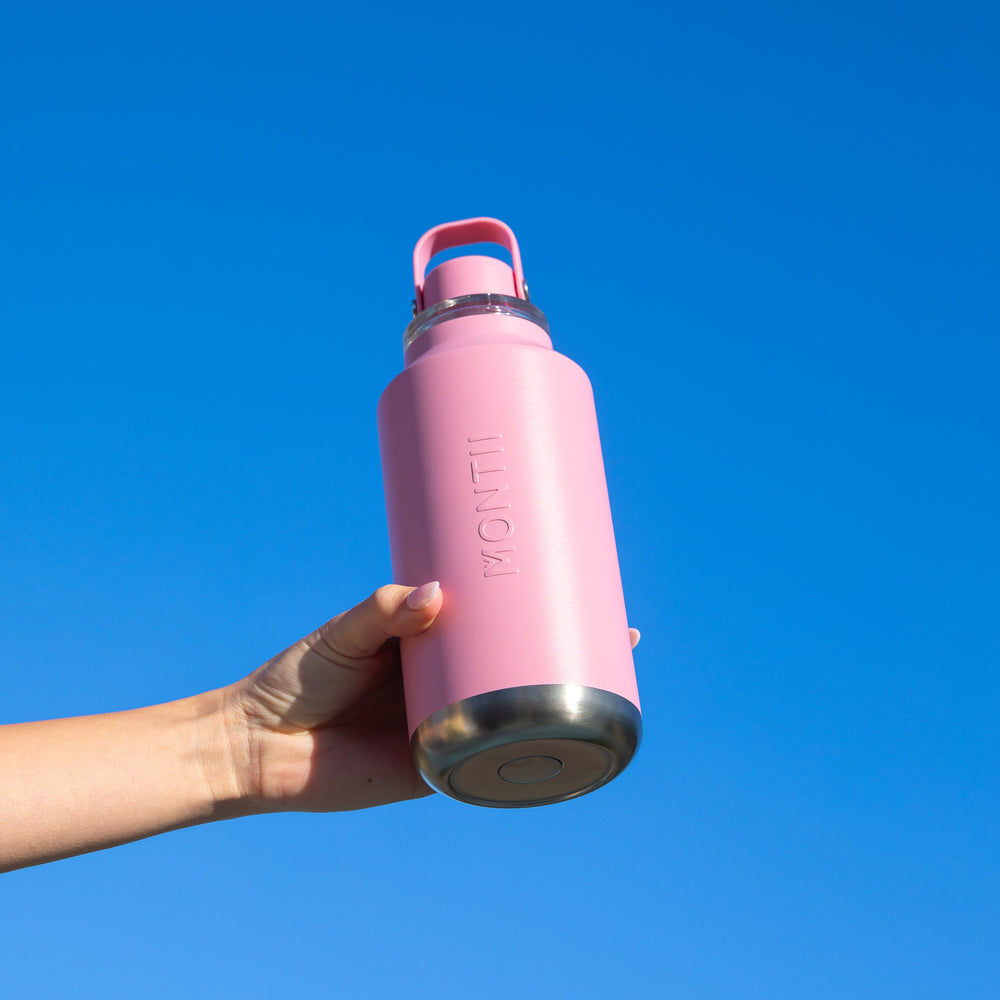 MontiiCo 1L Quench Drink Bottle - Bubblegum