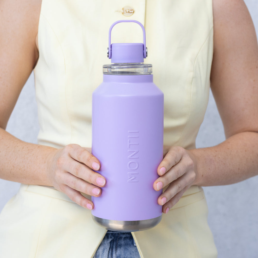 MontiiCo 1L Quench Drink Bottle - Lilac